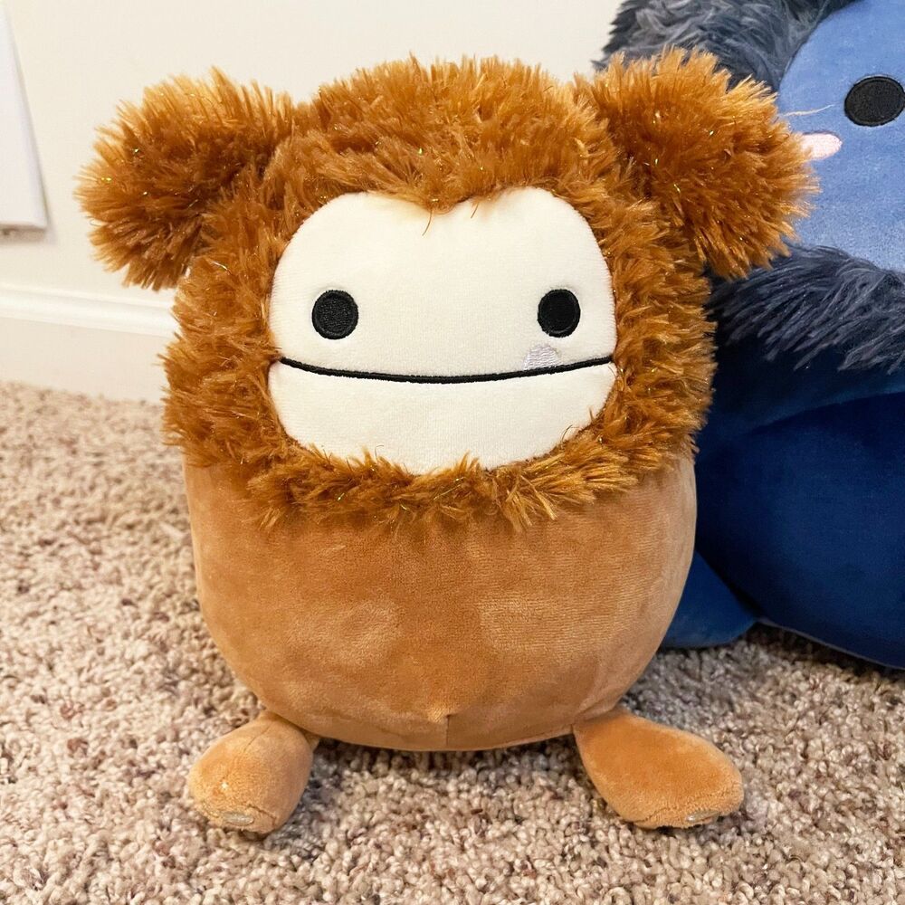 Squishmallows Bigfoot Yeti Plush Lot 3 Benny 8" Dani 12" Soft Toy Collectible - Picture 3 of 8